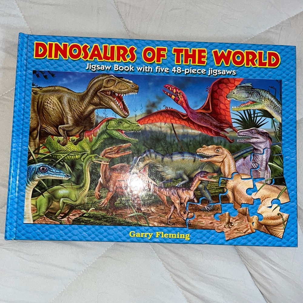 Dinosaurs Puzzle Book